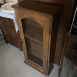 Glass bookcase