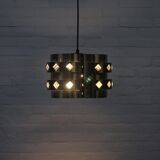 Vintage gold pendant lamp Werner Schou