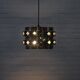 Vintage gold pendant lamp Werner Schou