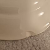 4 old plates talking rebus by factory of Gien