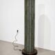 Architectural stained glass floor lamp