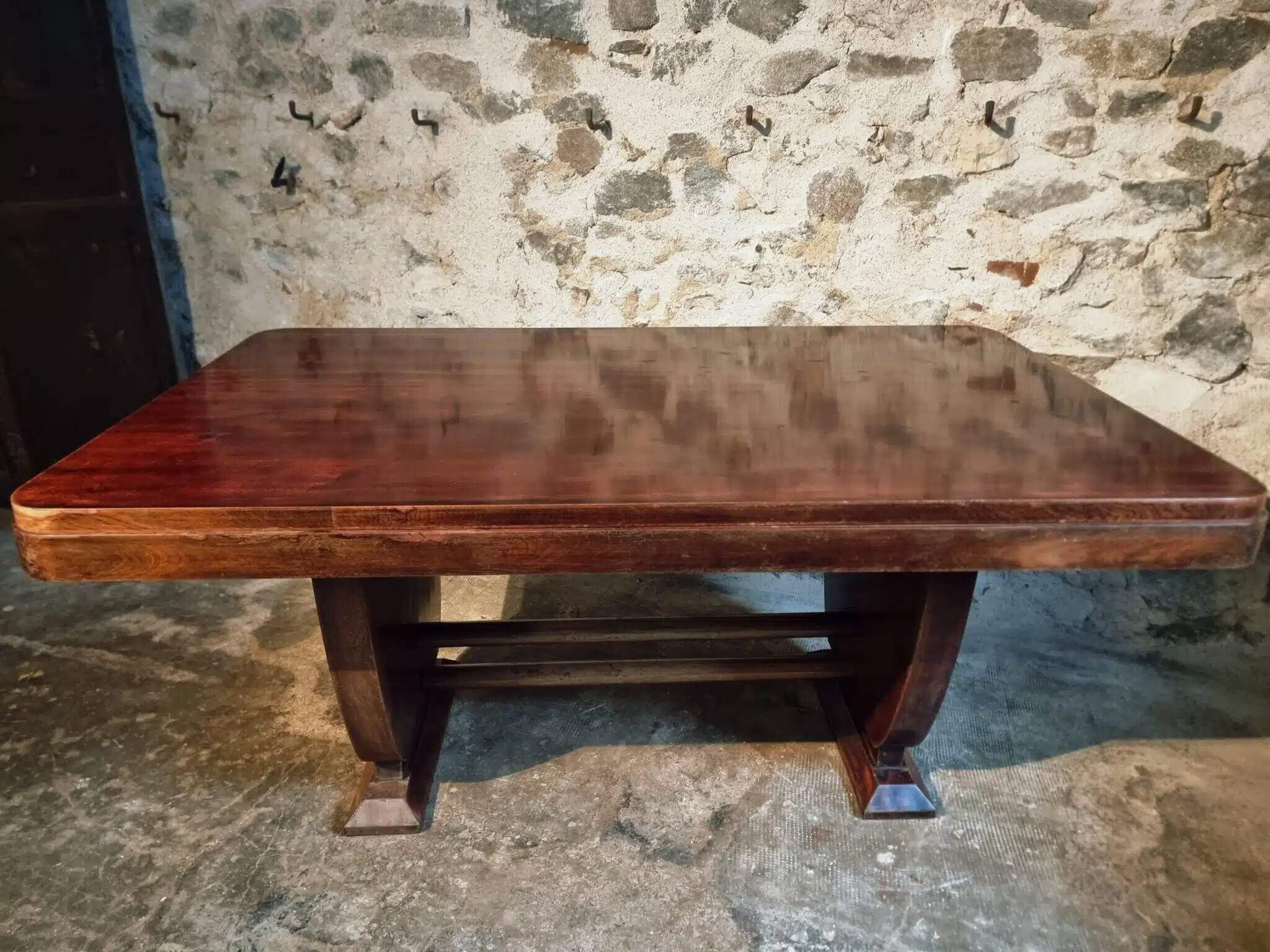 Antique French Art Deco dining table — 1920s