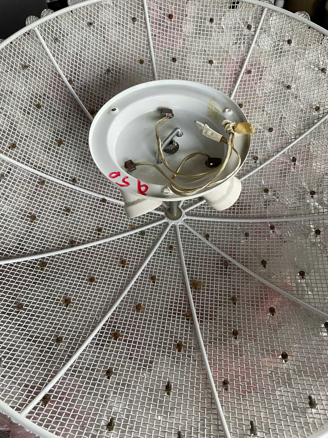 Murano glass ceiling light 53cm