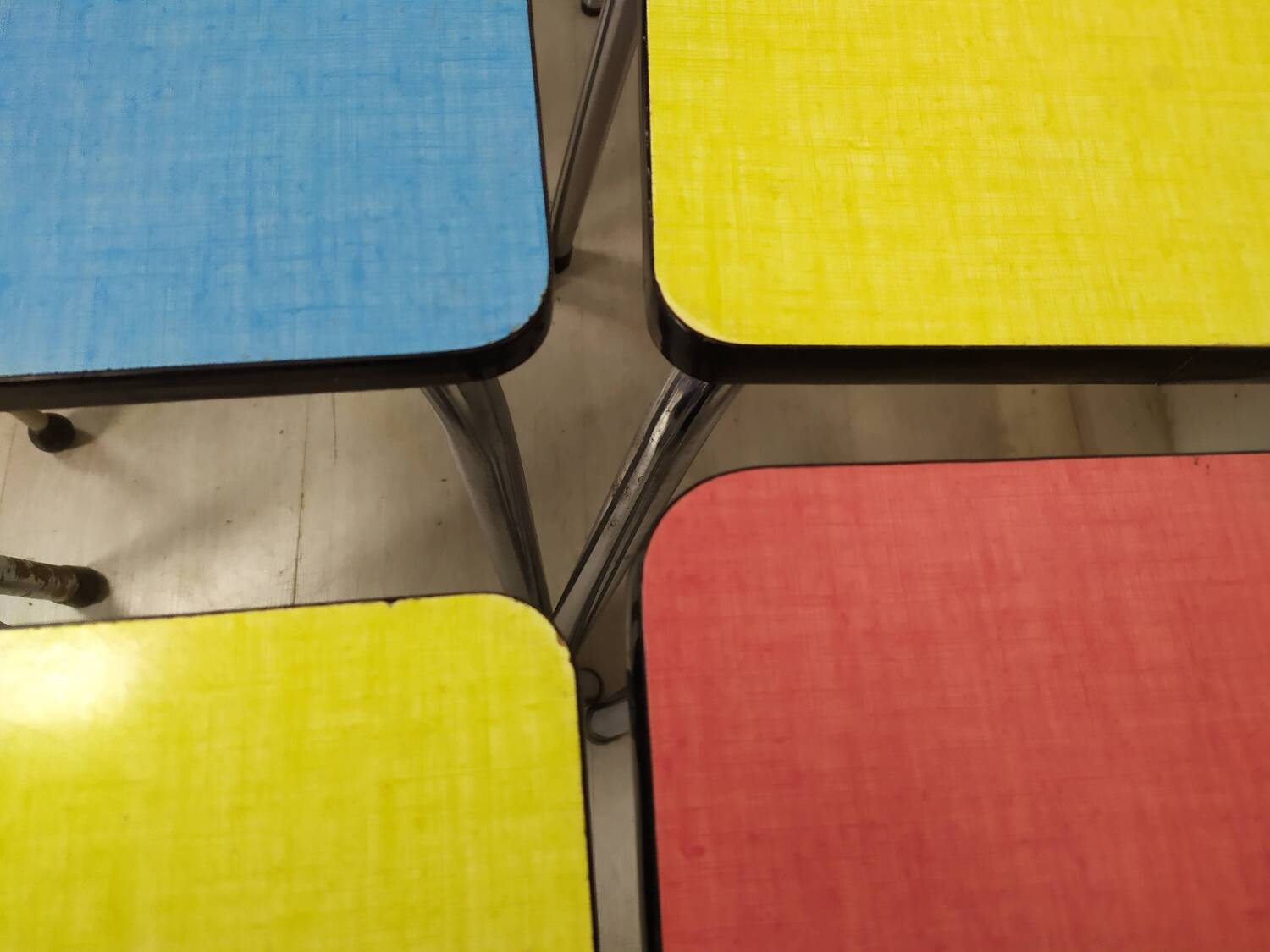 Lot of formica stools