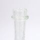 Clear bubbled glass carafe bottle from Biot, 1970s