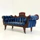 Antique Victorian chaise longue / méridienne