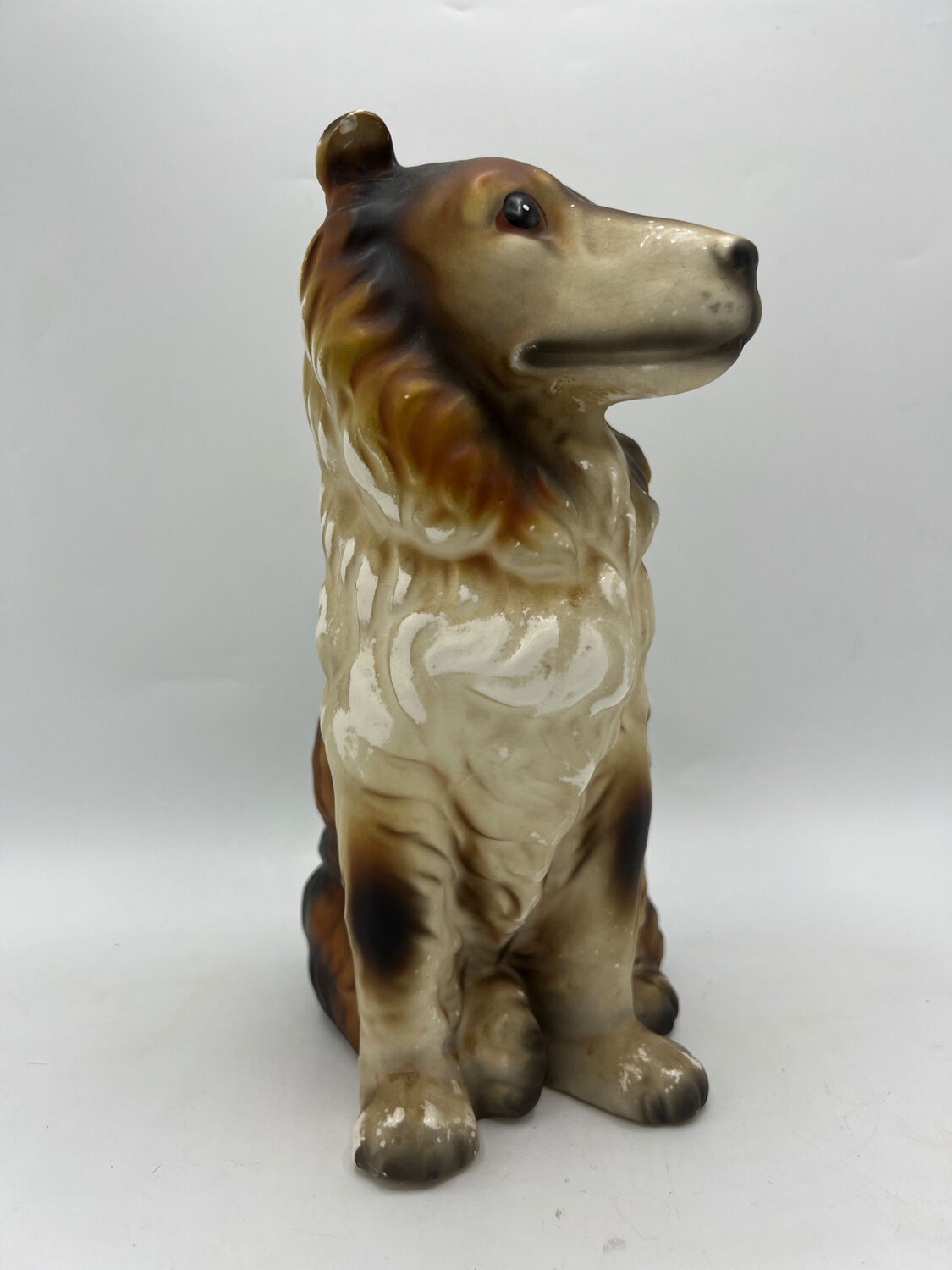 Vintage ceramic dog
