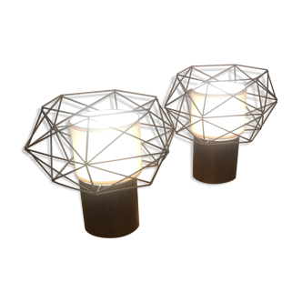 Pair of design lamps