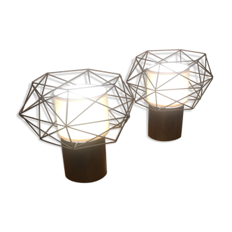 Paire lampes design