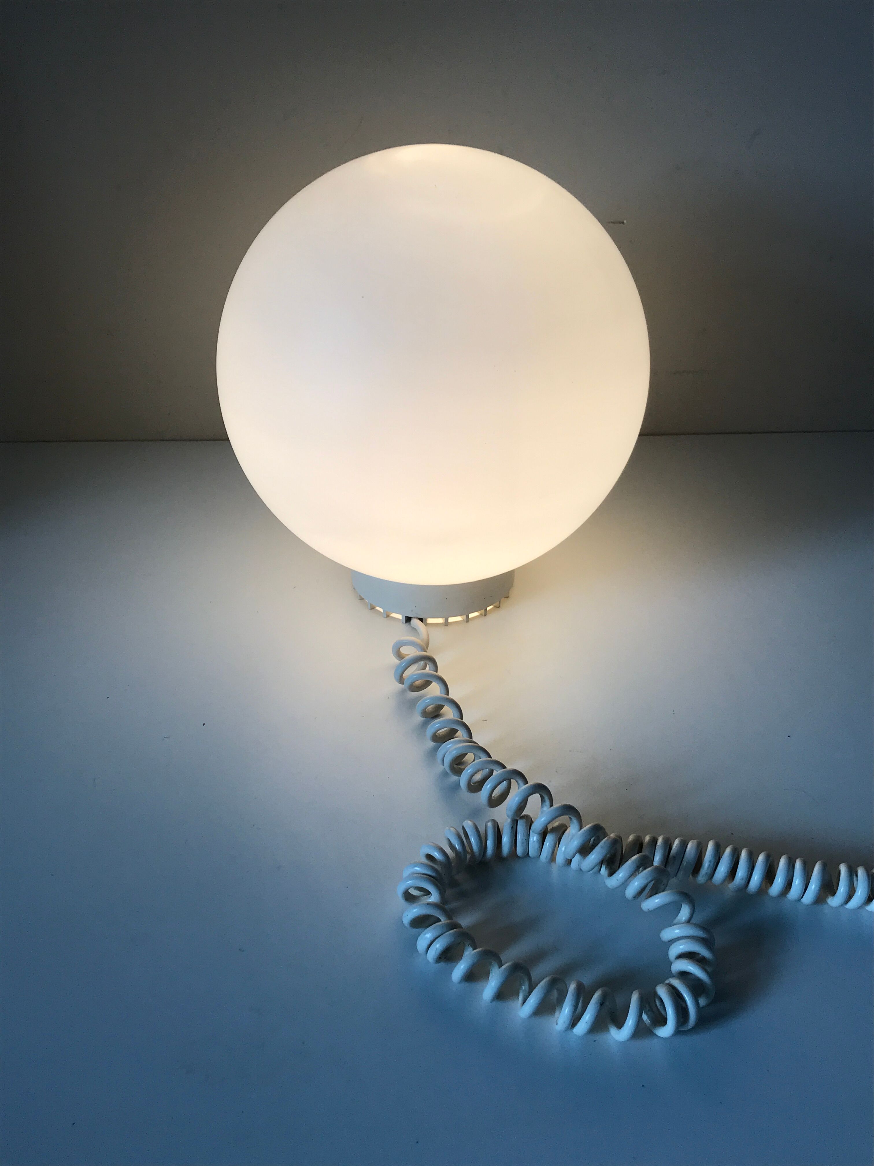Vintage ball lamp design 70s