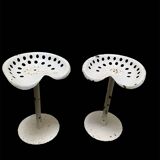 2 tractor seat stools