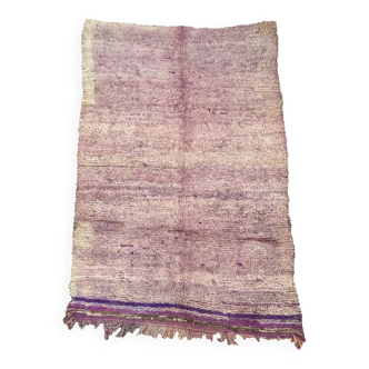 Moroccan rug Beni M'guild purple - 283 x 191 cm