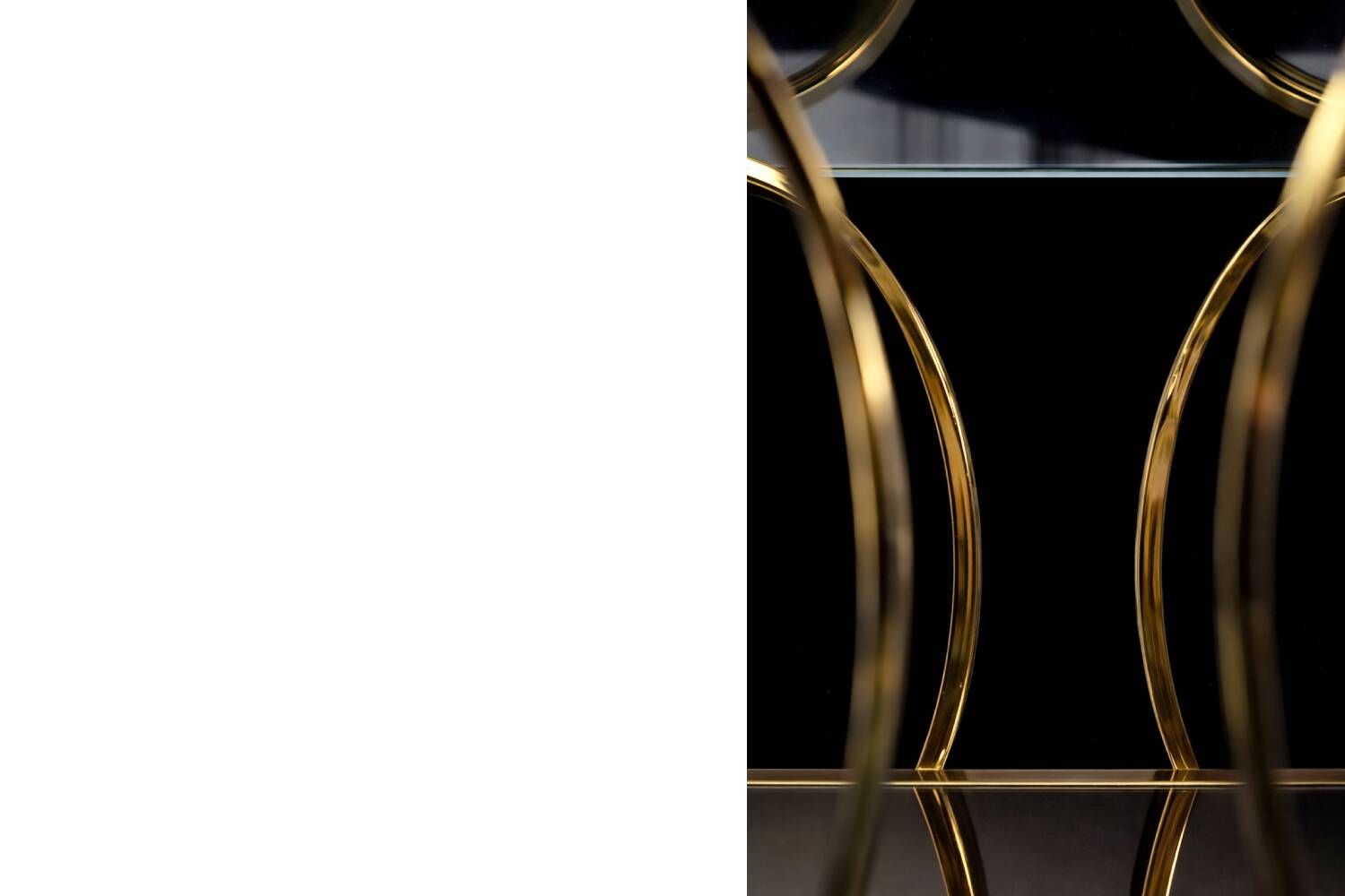 Vintage Mid-Century Italian Modern Glass Coffee Tables, 1960s, Set of 2