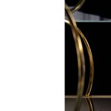 Vintage Mid-Century Italian Modern Glass Coffee Tables, 1960s, Set of 2