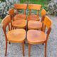 6 "classic" bistro chairs from Horgen-Glarus (Switzerland) 1950s