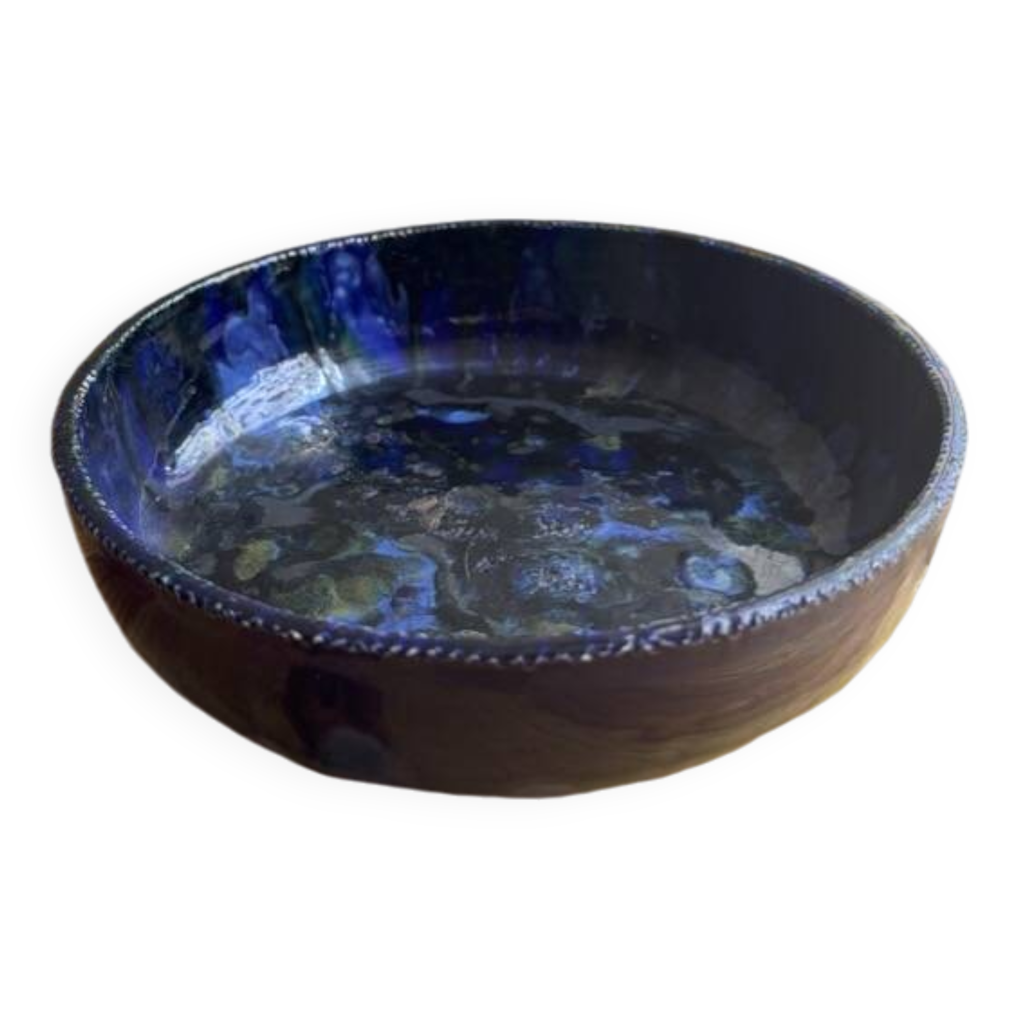 70's ceramic salad bowl