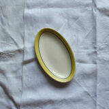 Small ramekin dish ravier serving dish Salins Jaune