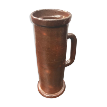 Former pitcher brown sandstone vintage 50s