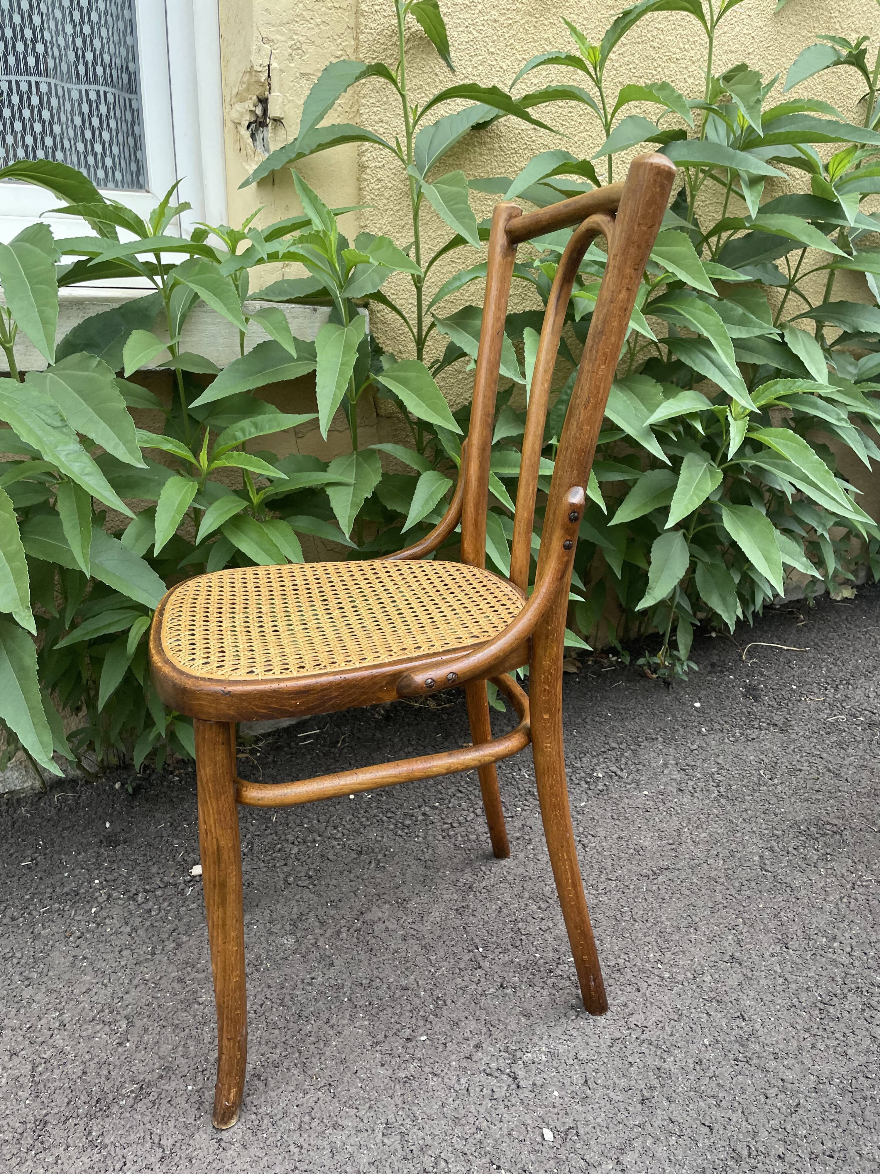 Baumann tanned bistro chairs