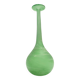Tulipe en verre soufflé vert Scavo, attribut de Cenedese, Italie