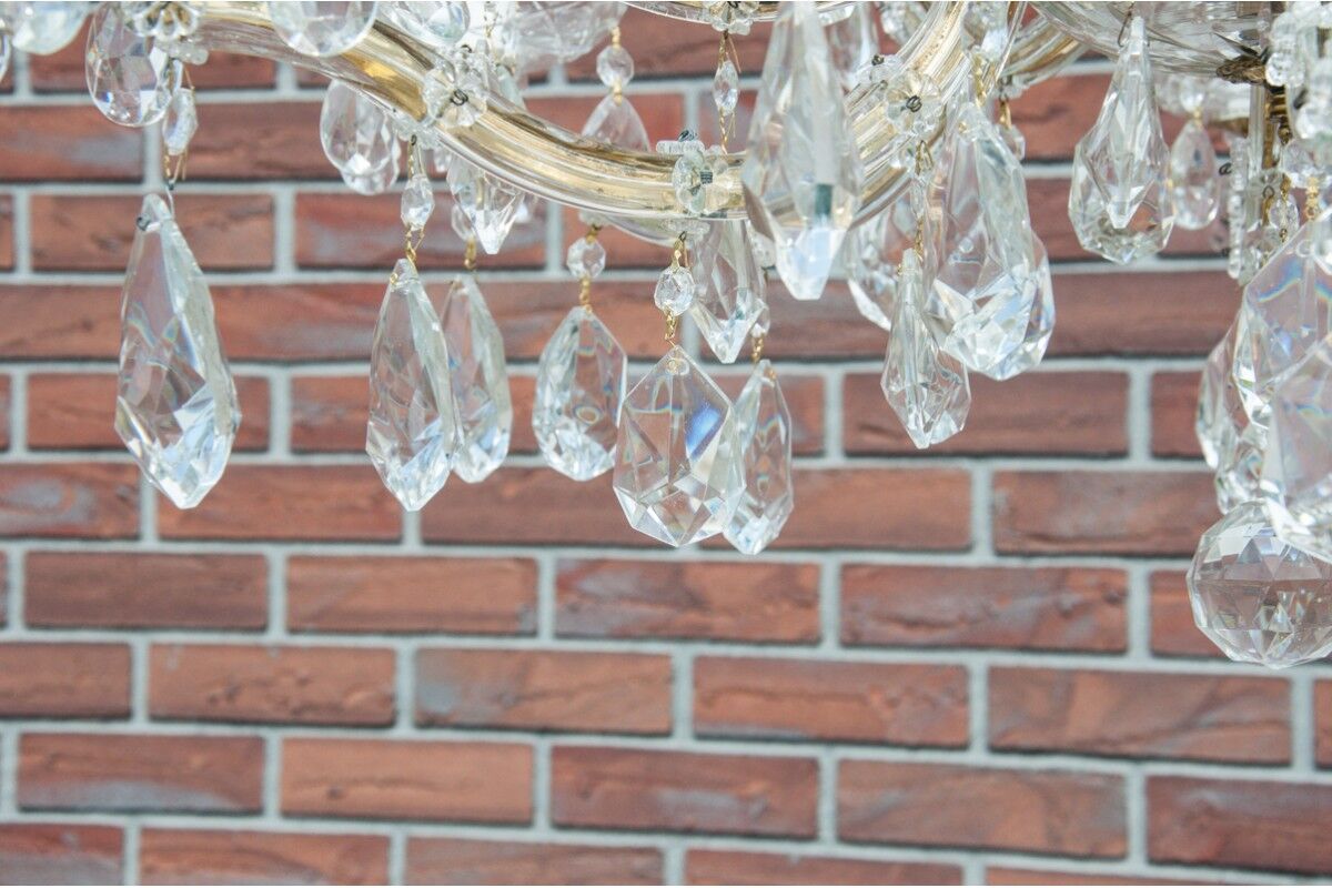 Lustre en cristal, France, première moitié du 20ème siècle