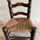 Brutalist low chair