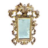 Miroir sculpté ancien de Florence, XIXe siècle