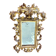 Miroir sculpté ancien de Florence, XIXe siècle