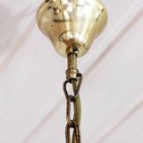 Limburg pendant lamp in glass and brass