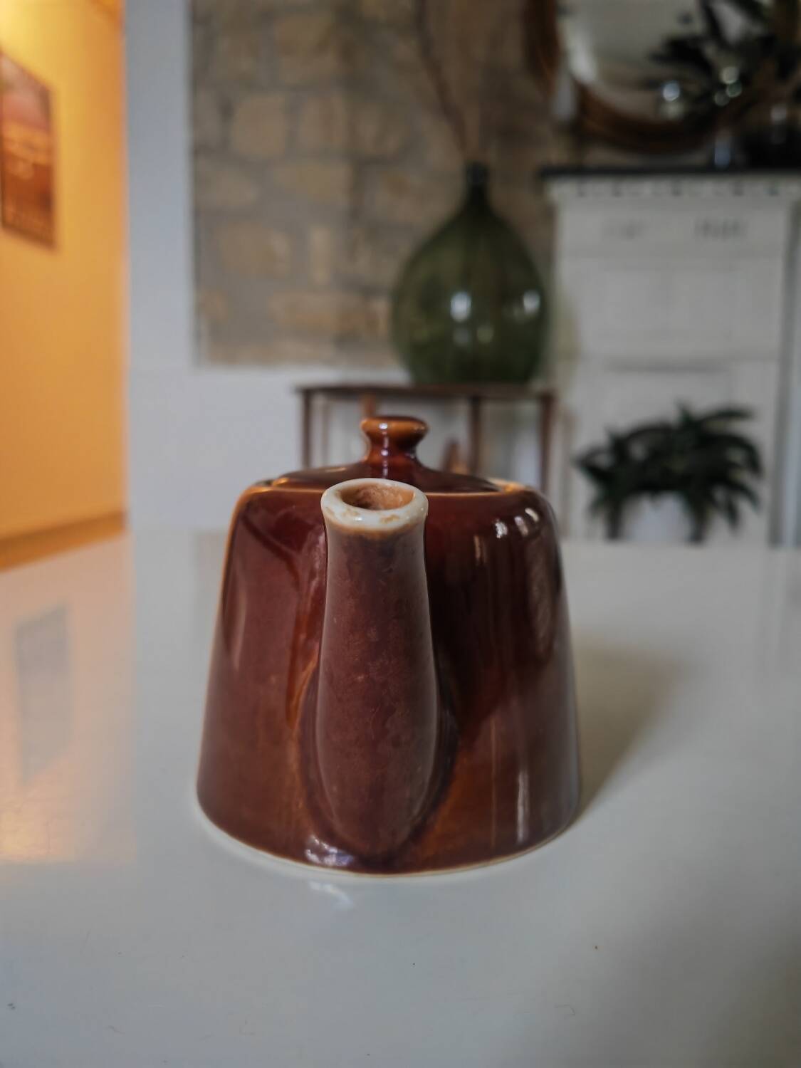 Vintage bistro teapot