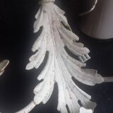 Lot de 2 appliques Coquecigrues en métal patiné