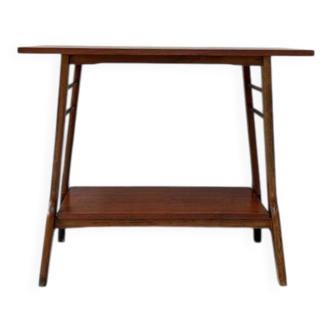 Vintage teak wooden side table