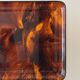 Plateau écaille de tortue en lucite, Italie 1970