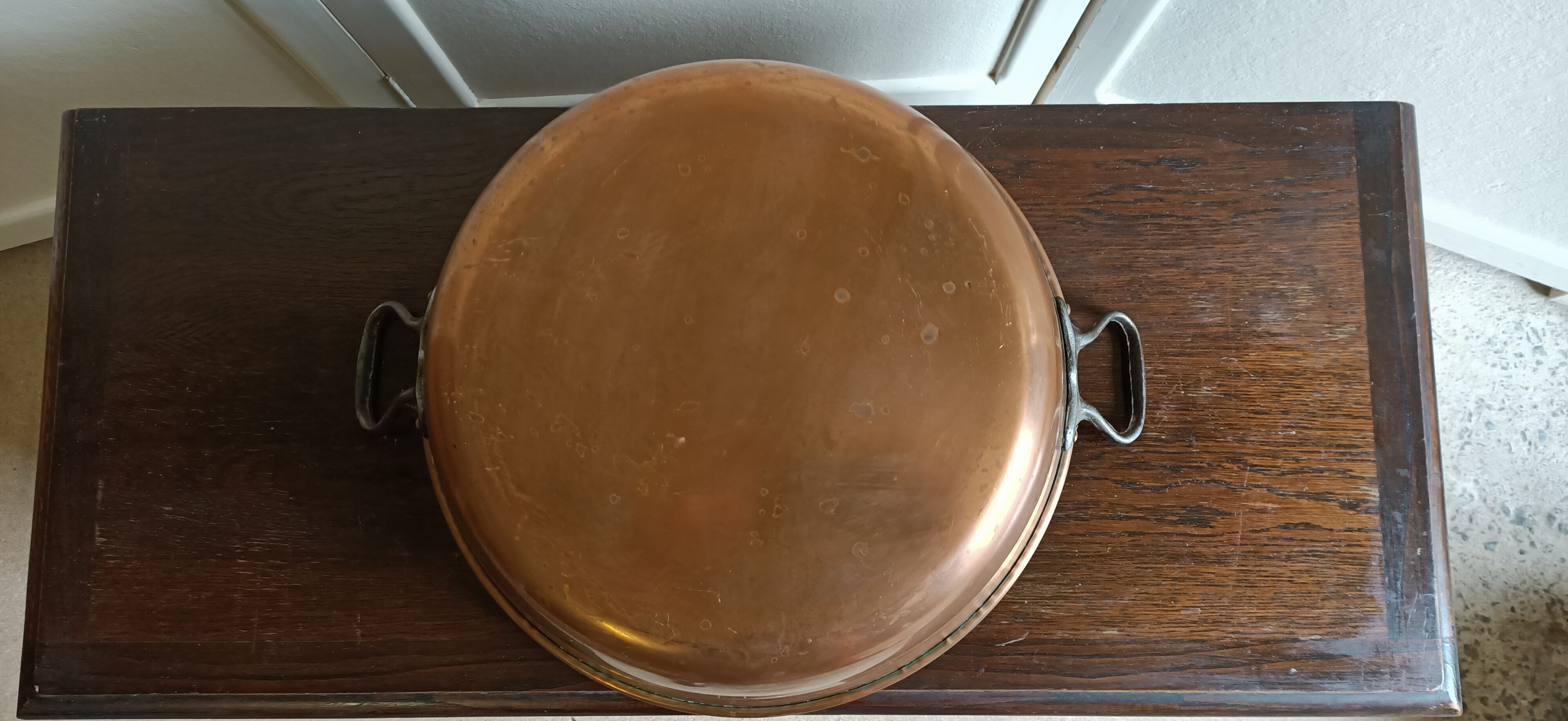 Bassine à confiture en cuivre