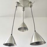 Suspension cascade three lights design 70s