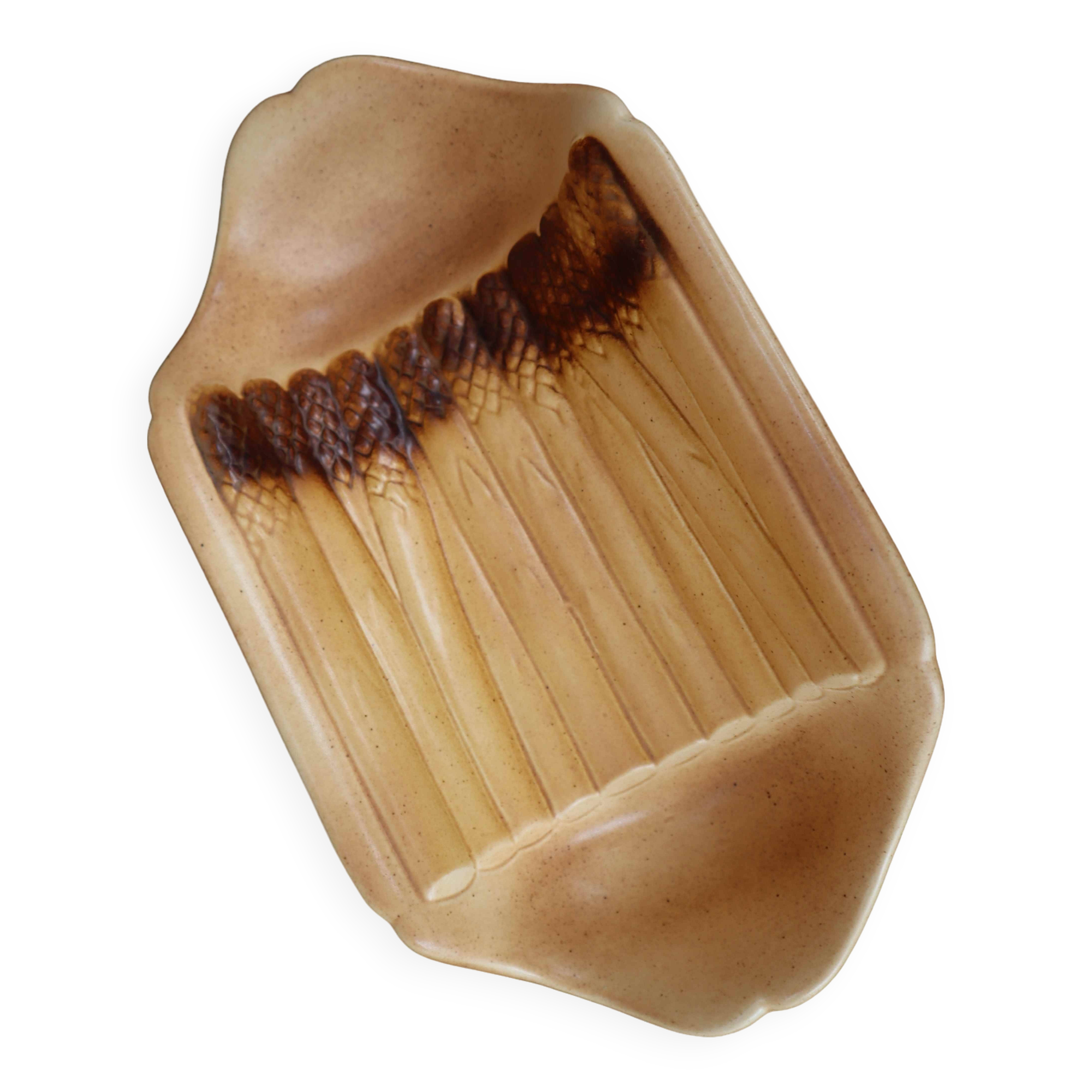 Plat à asperges en céramique Salins