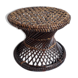 Diabolo rattan stool