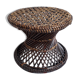 Diabolo rattan stool