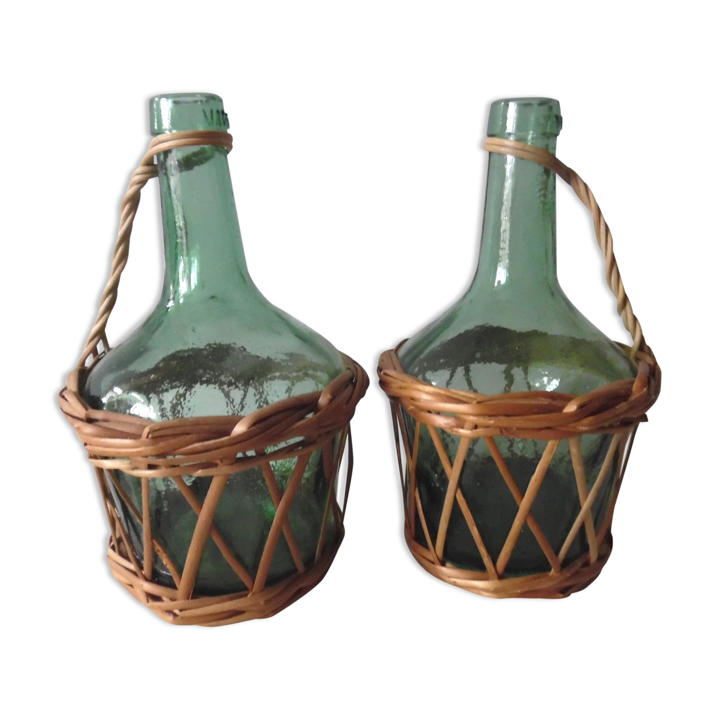 Lot of two dames-jeanne