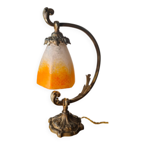 Lampe art nouveau ancienne - tulipe