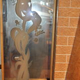 Radio bar and fireplace circa 50