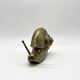 "XXL" brass snail – Germany, 1970s