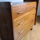 Wooden chest of drawers design 60s