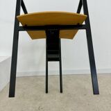 3 old Karl Friedrich Forster raw design chairs model Trix KFF postmodern 70s/80s