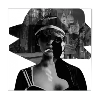 Collage - Paris I love you