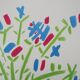 Pablo PICASSO: The blue, white, red bouquet - Signed lithograph