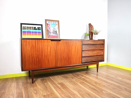 Mid-century Richard Hornby buffet or multimedia TV furniture designed for Heal's