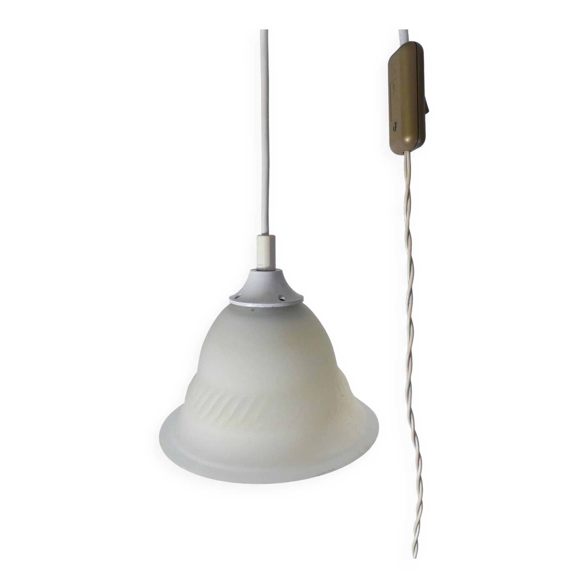 Vintage glass paste hanging lamp