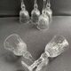 6 Red Wine Glasses – Mouth Blown and Hand Cut Crystal