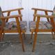 Pair of armchairs bridges of 50-60 years